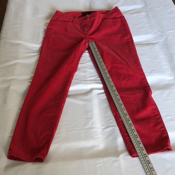 Women’s size 6P Talbots red pants - Picture 3 of 9